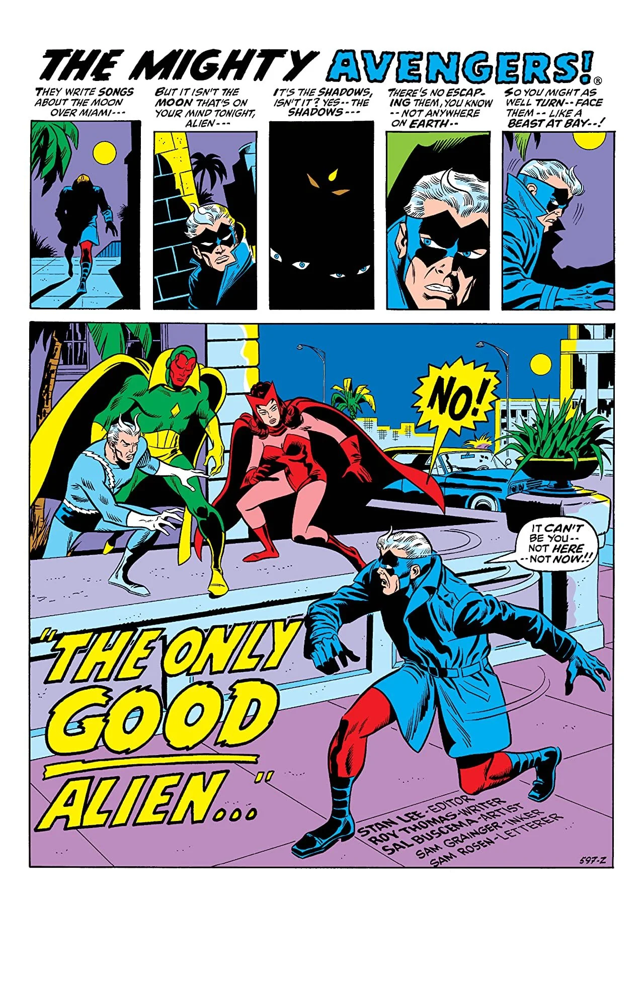 Classic Comic of the Week: AVENGERS - KREE/SKRULL WAR, a high